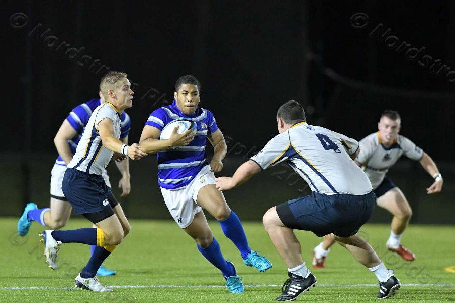 Wheaton Men\'s Rugby vs Mass Maritime.  Photo by Keith Nordstrom